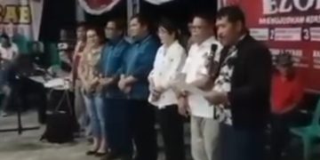 Beredar Video Paslon Eliyunus-Sozisokhi Klaim Menang Pilkada Nias Barat: Suara Capai 53,55%