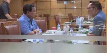 Pertemuan Prabowo dan Ridwan Kamil (Dok ist)