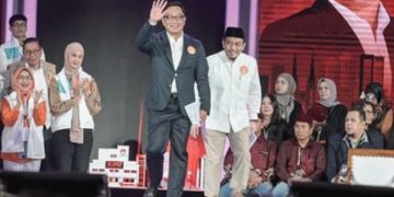 Ridwan Kamil-Suswono pasangan calon gubernur DKI Jakarta 2024 nomor urut 1, kalah dalam hasil quick count (instagram @pak_suswono)