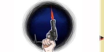 Ilustrasi siswa SMKN 4 Semarang ditembak diduga oknum polisi (instagram @wartaaslisunda)