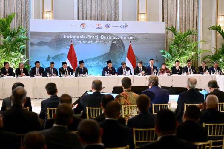 Prabowo Subianto hadiri forum bisnis Indonesia-Brazil (Setkab)