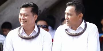 Pasangan Sokhiatulo Laia-Yusuf Nakhe Resmi Daftar Jadi Calon Bupati dan Wakil Bupati ke KPU Nias Selatan