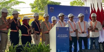 Sekda DKI Resmikan Proyek IPA Ciliwung, Harap Jadi Jalan Terwujudnya Cita-cita Layani Warga 100%