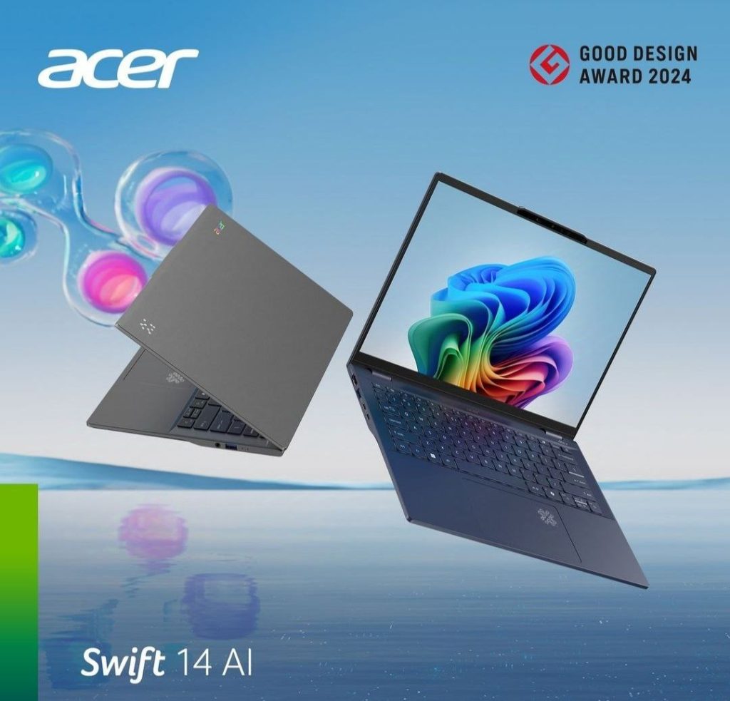 Acer Swift 14 AI Resmi Hadir di Indonesia, Bawa Kekuatan Intel Core Ultra Series 2