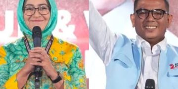 dua cagub di Pilkada Banten 2024 Airin Rachmi Diany dan Andra Soni (instagram @infoserang)
