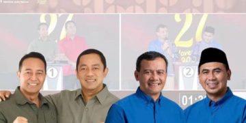 Andika Perkasa-Hendrar Prihadi kalah telak dari rivalnya Ahmad Luthfi-Taj Yasin di Pilkada Jawa Tengah 2024 (instagram @lbhsemarang)