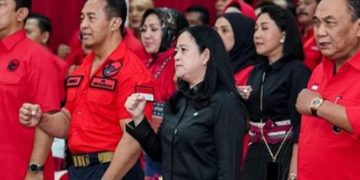Puan Maharani tanggapi kekalahan Andika Perkasa di Pilkada Jawa Tengah 2024. Foto diambil saat Puan beri arahan Pilkada Jawa Tengah (instagram @genbanteng)