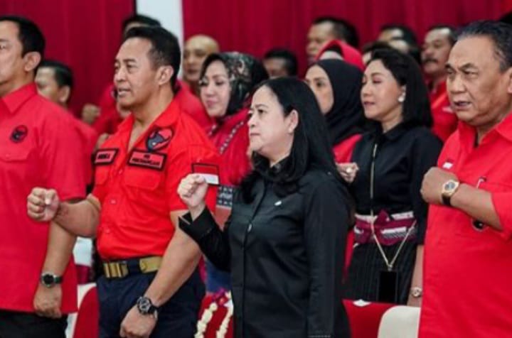 Puan Maharani tanggapi kekalahan Andika Perkasa di Pilkada Jawa Tengah 2024. Foto diambil saat Puan beri arahan Pilkada Jawa Tengah (instagram @genbanteng)