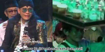 Gus Miftah berdakwah di pengajian sembari mengolok-olok bapak penjual es teh dan viral di media sosial (instagram @pembasmikehaluan.real)