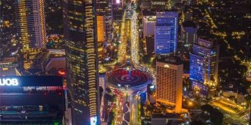 Malam Tahun Baru di HI (Foto/instagram @nibble.idn)