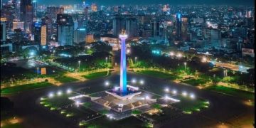 Malam Tahun Baru 2025 di Monas, Jakarta (Dok ist)