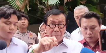 Yasonna Laoly usai diperiksa KPK