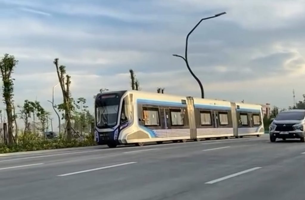 Kereta tanpa rel atau Autonomous Rail Transit (Dok Istimewa)