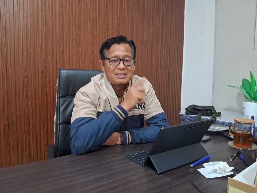 Kepala Bapelitbangda Lebak, Yosep M. Holis.(SuaraNusantara/Def)