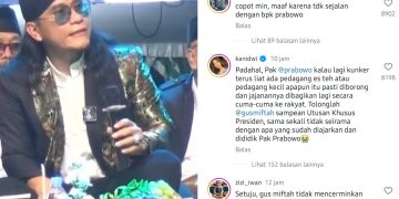 Viral Hina Pedagang Es, Prabowo Diminta Pecat Gus Miftah sebagai Utusan Khusus Presiden