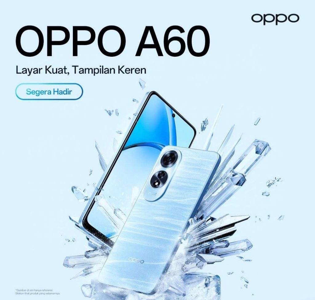 Harga HP OPPO A60 Hanya Rp 2 Jutaan, Spesifikasinya Bikin Tertarik