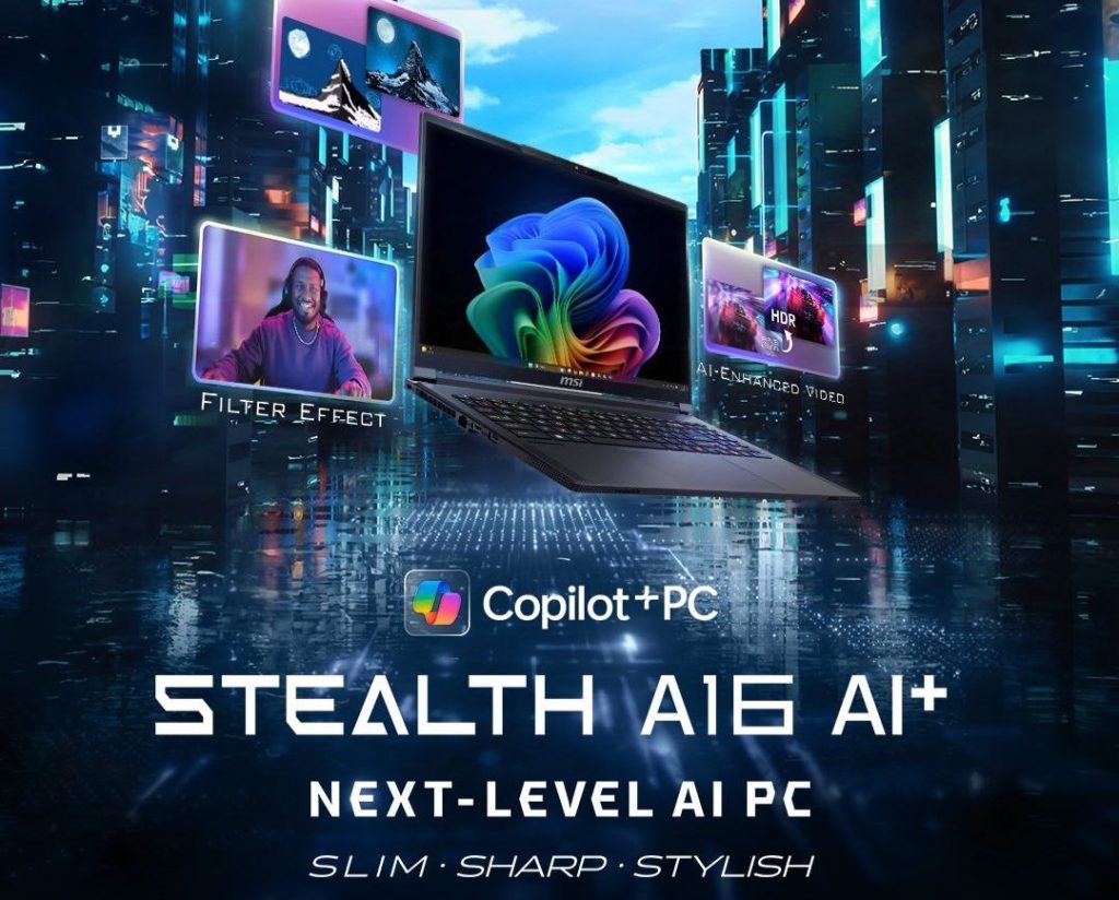 MSI Stealth A16 AI+: Laptop Tipis dan Ringan Paling Bertenaga di Pasaran
