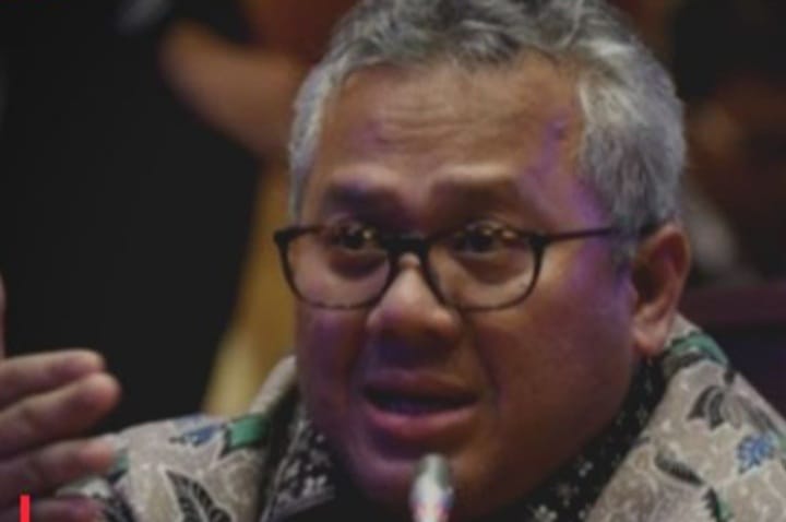 Arief Budiman Eks Ketua KPU hari ini Rabu 15 Januari 2025 penuhi panggilan KPK atas kasus yang menyeret Hasto Kristiyanto (instagram @rriprograma3)