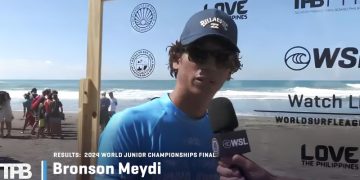 Atlet Selancar Indonesia Bronson Meydi Juara Junior Liga Surfing Dunia