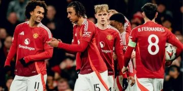 Manchester United menang 2-1 atas Rangers pada matchday 7 fase liga Liga Europa 2024-2025