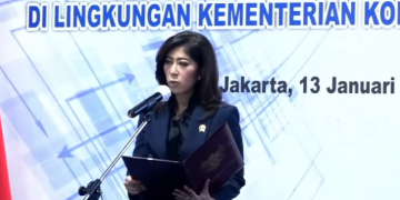 Meutya Hafid lantik pejabat Komdigi