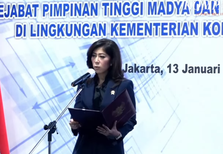 Meutya Hafid lantik pejabat Komdigi