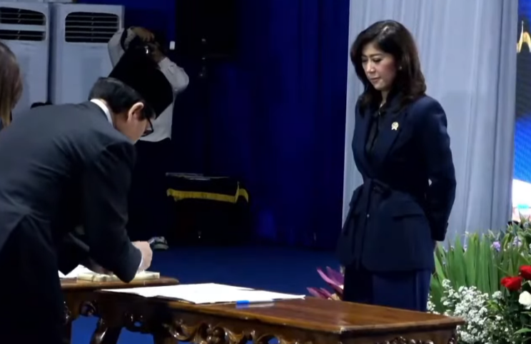 Meutya Hafid lantik pejabat Komdigi