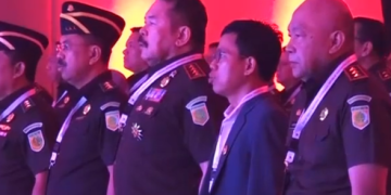 Jaksa Agung Burhanuddin (tengah) saat hadiri Rakernas Kejaksaan Agung (Suaranusantara)