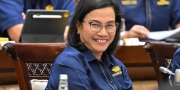 Menkeu Sri Mulyani saat hadiri rapat bersama dengan Komisi XI di Gedung DPR RI beberapa waktu lalu (instagram @smindrawati)