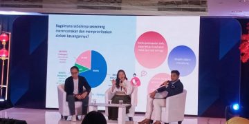 Vera Margaret, Head of Deposit dan Wealth Management UOB memberikan tips untuk menghadapi keuangan di tahun 2025 (Suaranusantara.com/GN)