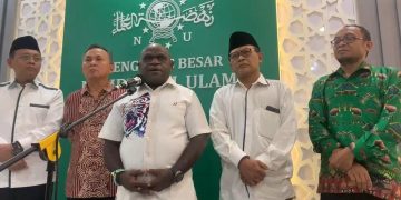 Menteri HAM Natalius Pigai sambangi PBNU (Dok suaranusantara)