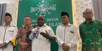 Menteri HAM Natalius Pigai sambangi PBNU (Dok suaranusantara)