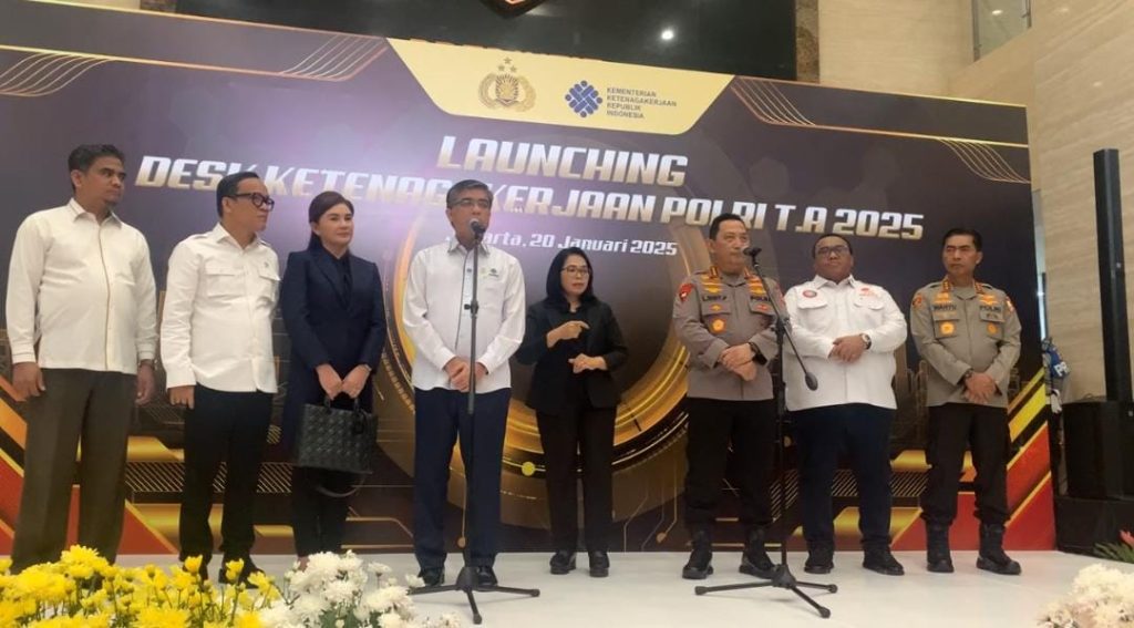 Desk Ketenagakerjaan Polri diresmikan Listyo Siigit Prabowo