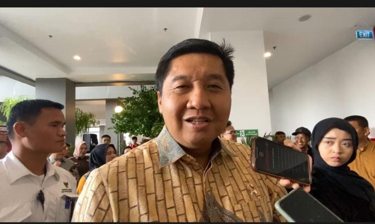 Maruar Sirait usai lantik pejabat PKP di Wisma Atlet, Kamis 30/2/25 (Dok Suaranusantara)