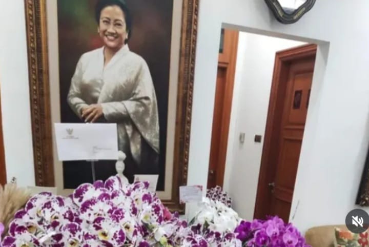 Bunga angrek dari Prabowo untuk Megawati (instagram @d10n_wahyu)