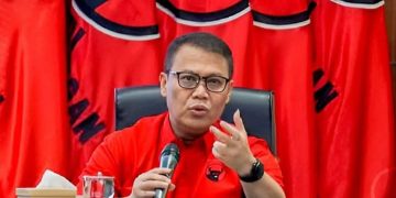 Ahmad Basarah Juru Bicara PDI Perjuangan sampaikan instruksi Megawati (instagram @pdiperjuangan)