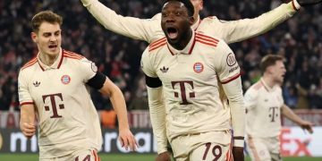 Bayern Munchen lolos ke 16 besar Liga Champions 2024-2025 setelah bermain imbang 1-1 melawan Celtic