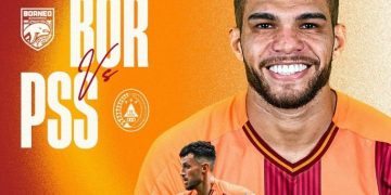 Borneo FC menghadapi PSS Sleman pada laga pekan ke-21 BRI Liga 1 2024-2025