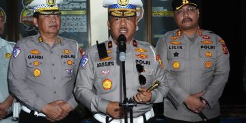 Kakorlantas Polri Brigjen Agus tinjau Arus Mudik Lebaran 2025