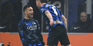 Inter Milan melaju ke semifinal setelah menang 2-0 atas Lazio di perempat final Coppa Italia