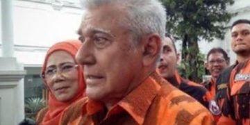 Japto Soejosoemarno Ketum Pemuda Pancasila, KPK geledah rumahnya pada Selasa 4 Februari 2025 dan sita sejumlah aset berupa mobil hingga uang (instagram @liputancikarang)