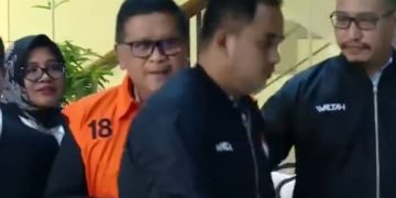 Sekjen PDI Perjuangan Hasto Kristiyanto resmi ditahan KPK (instagram @metrotv)