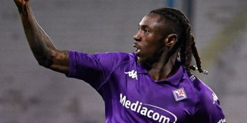 Moise Kean jadi bintang kemenangan Fiorentina atas Inter Milan