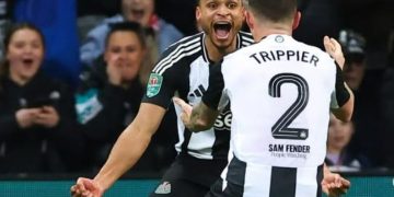 Newcastle menang agregat 4-0 atas Arsenal di laga semifinal Carabao Cup 2024-2025