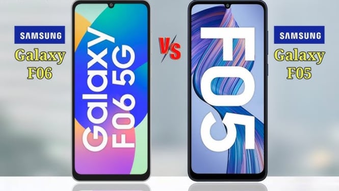 Galaxy F05 vs Galaxy F06 5G