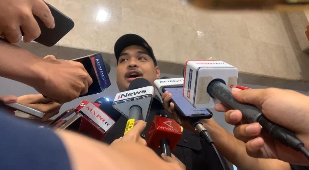Menteri Pemuda dan Olahraga (Menpora) Dito