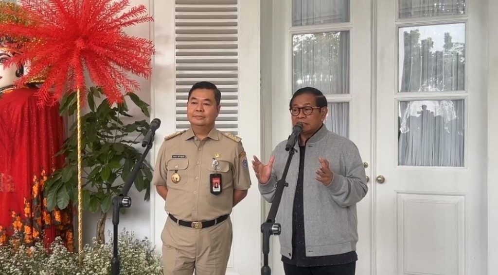 Pramono Anung kunjungi Balai Kota, Selasa 4/2 25