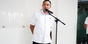 Direktur Resnarkoba Polda Metro Jaya Kombos Pol Ahmad David, Sik.