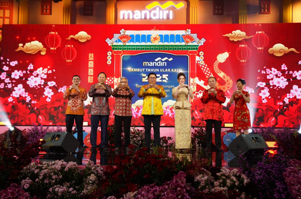 Bank Mandiri rayakan penutupan Imlek 2025