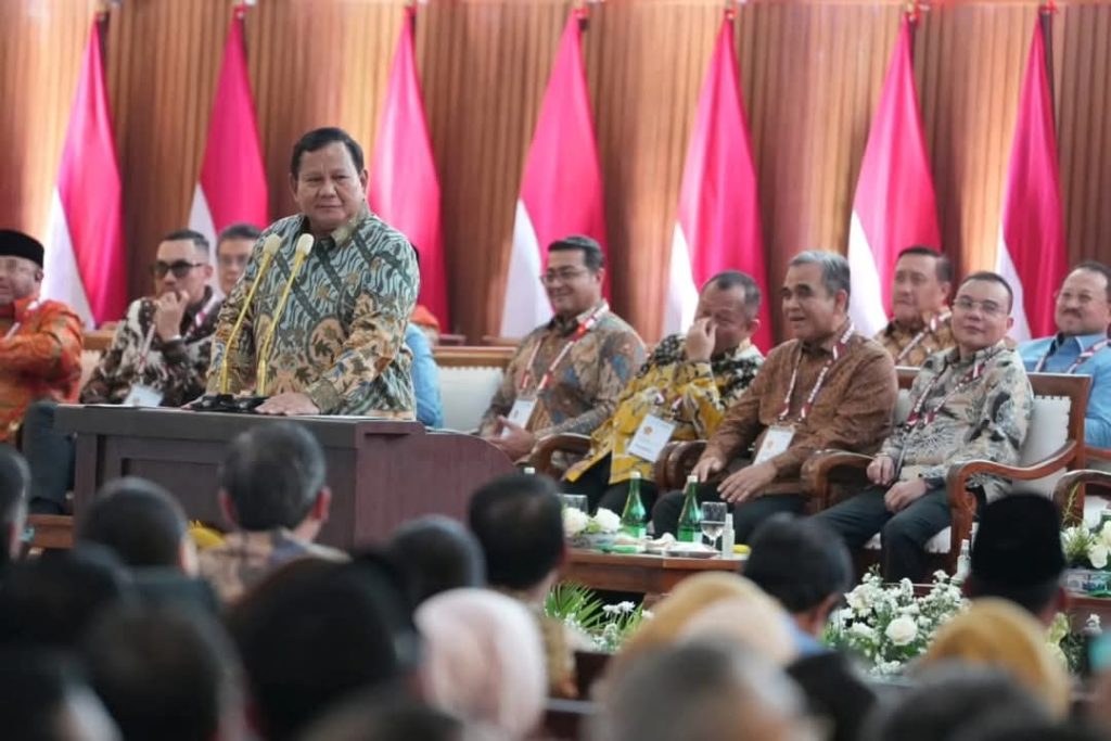 Prabowo Subianto pimpin silaturahmi KIM Plus